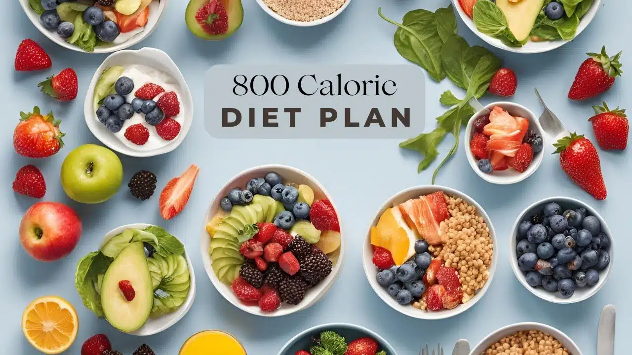 800 calorie diet plan